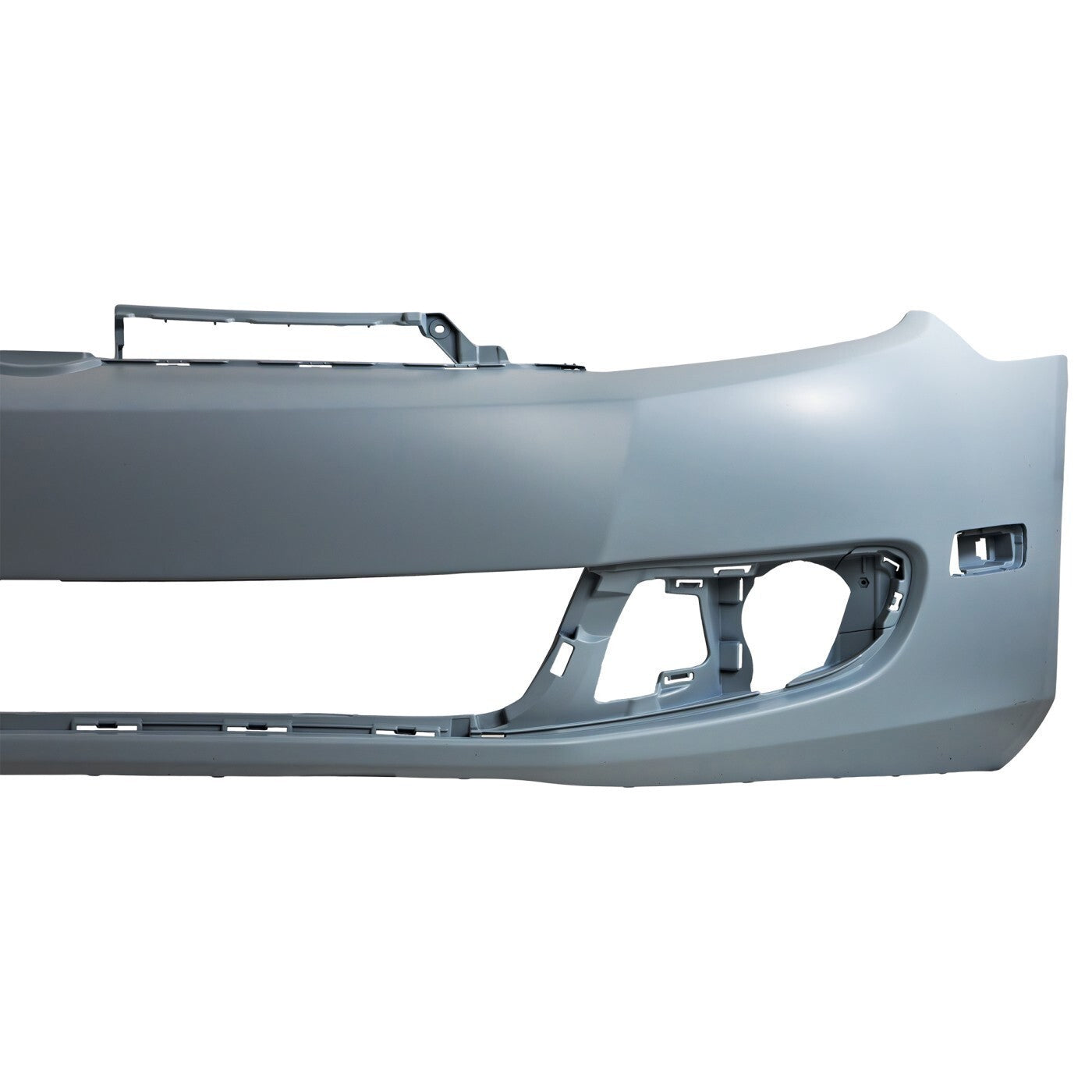 Front Bumper Cover For 2010-2014 Golf Jetta Wagon Primed With Fog Light Holes