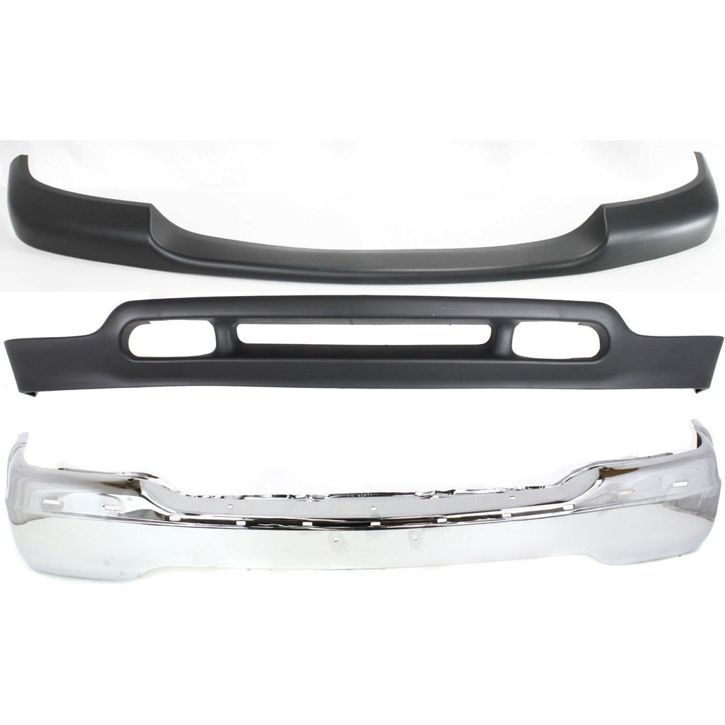 Bumper Kit For 1999-2002 GMC Sierra 1500 2000-2006 GMC Yukon XL 1500 Front