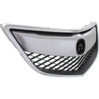 Grille For 2013-2015 Acura RDX Chrome Shell with Painted Black Insert