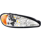 Headlight Set For 99-2005 Pontiac Grand Am Driver & Passenger Side w/ bulb