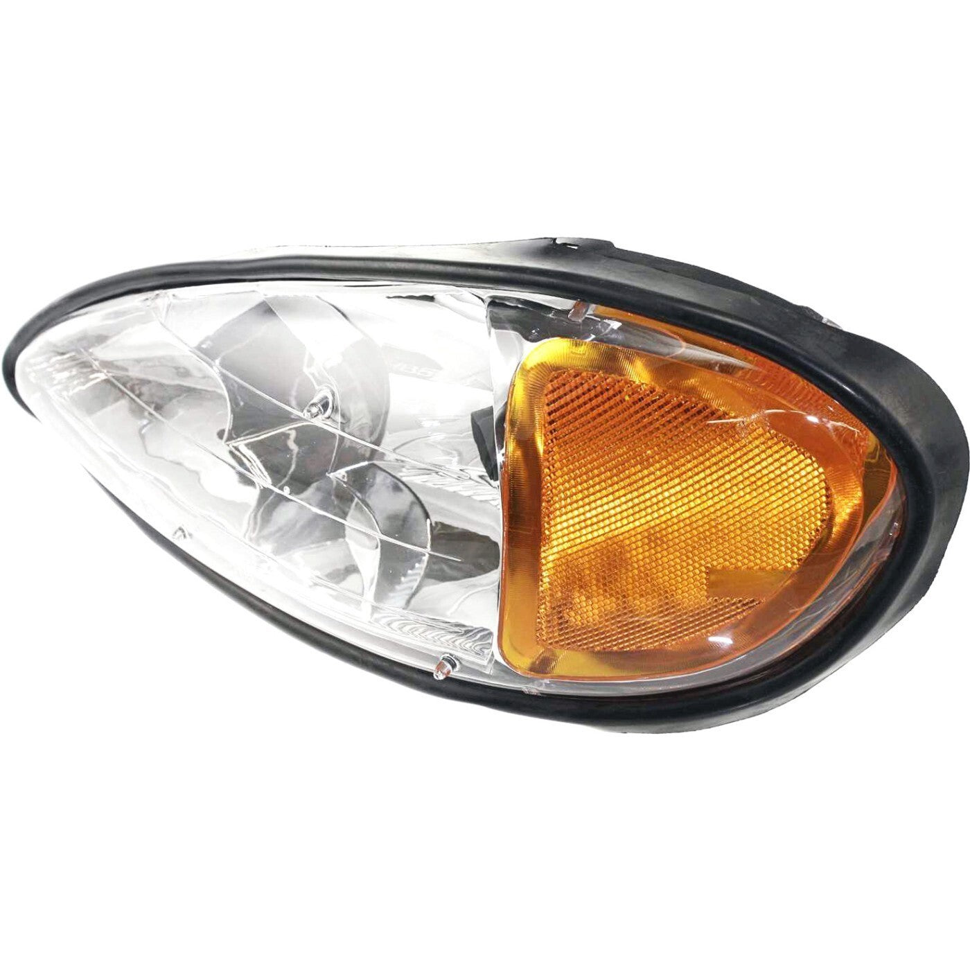 Headlight Set For 99-2005 Pontiac Grand Am Driver & Passenger Side w/ bulb