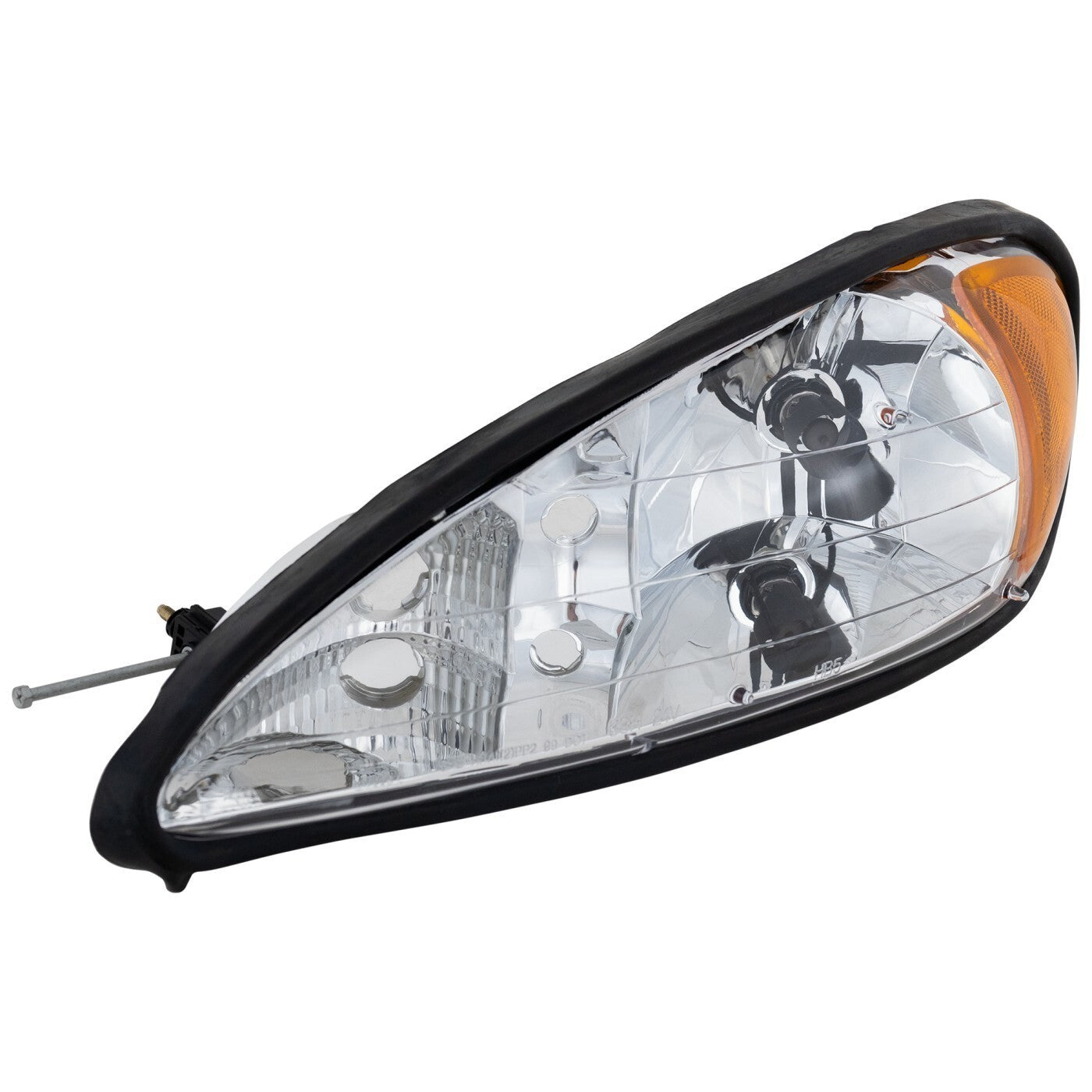 Headlight Set For 99-2005 Pontiac Grand Am Driver & Passenger Side w/ bulb