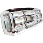 Grille For 99-2004 Ford F-250 Super Duty F-350 Super Duty Chrome Plastic