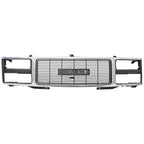 Grille For 1988-1993 GMC C1500 C2500 C3500 92-93 C1500 Suburban Yukon Chrome