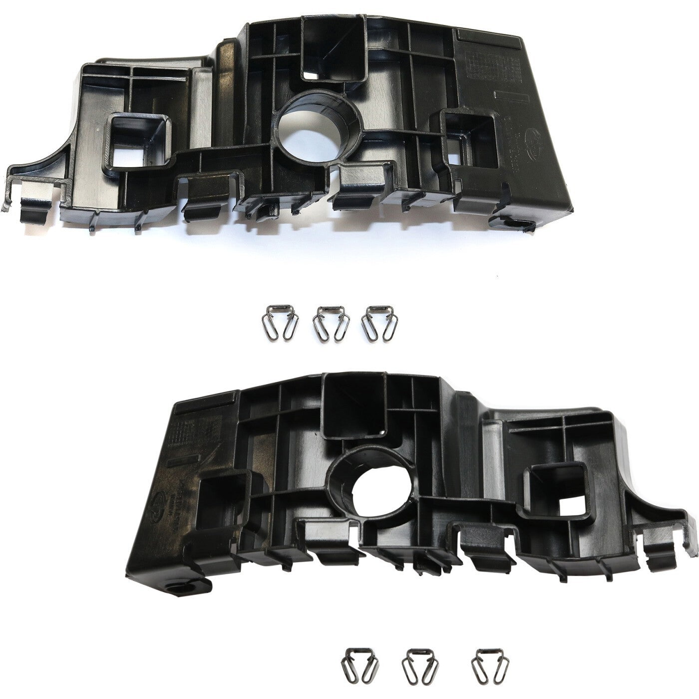 Bumper Retainer Bracket Set For 2014-2015 Chevrolet Silverado 1500 Front Upper