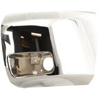 Bumper End Caps Set For 07-13 Chevy Silverado 1500 with Fog Light Hole Chrome