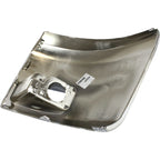 Bumper End Caps Set For 07-13 Chevy Silverado 1500 with Fog Light Hole Chrome