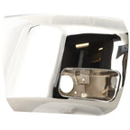Bumper End Caps Set For 07-13 Chevy Silverado 1500 with Fog Light Hole Chrome