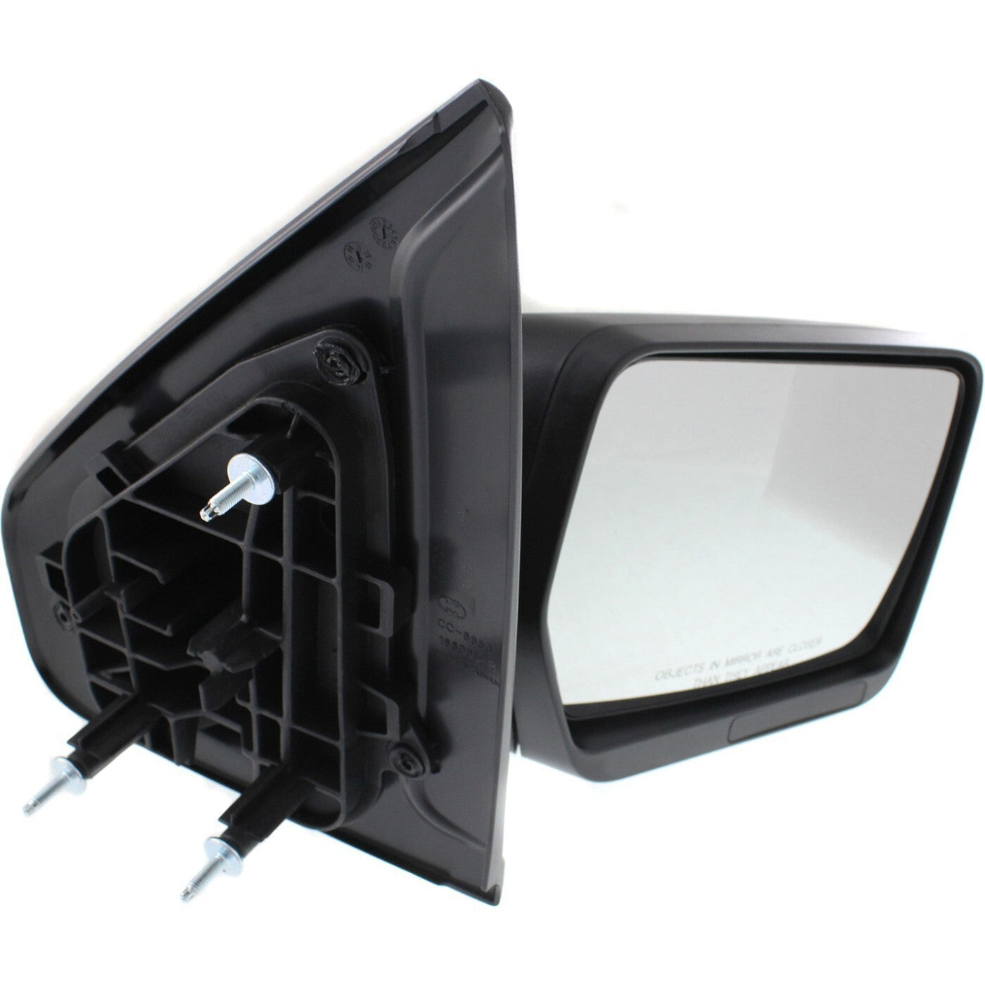 Manual Mirror For 2011-2014 Ford F-150 Right Side Manual Folding Textured Black
