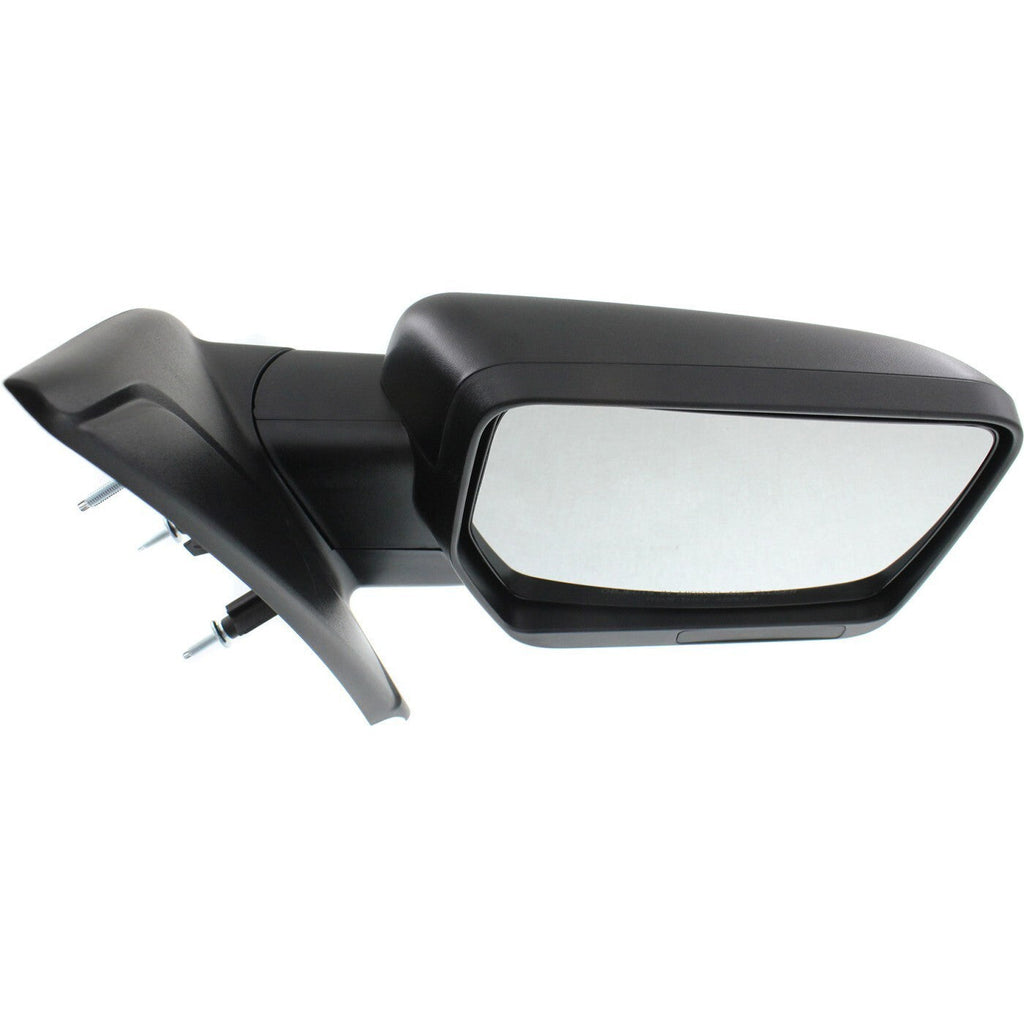 Manual Mirror For 2011-2014 Ford F-150 Right Side Manual Folding Textured Black