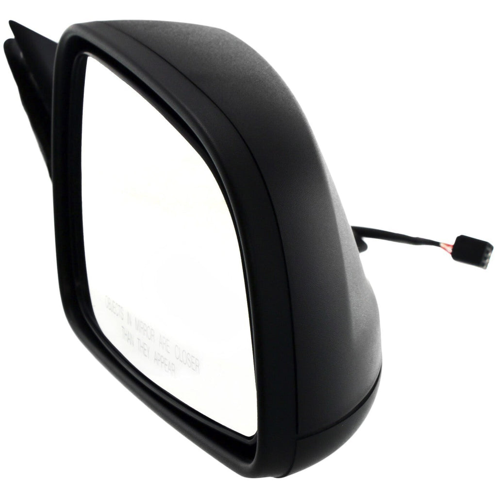 Power Mirror For 2008-2012 Chevrolet Malibu Right Manual Folding Textured Black