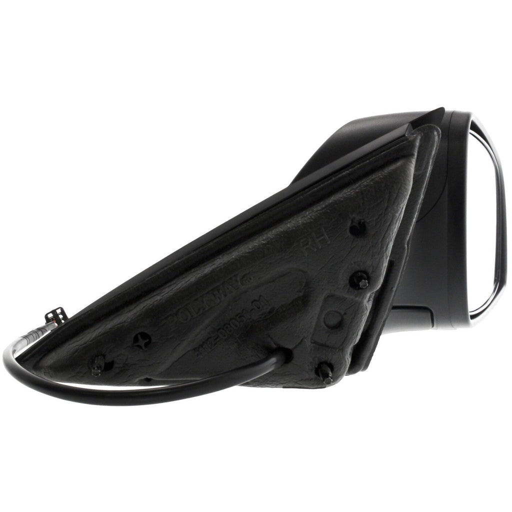Power Mirror For 2008-2012 Chevrolet Malibu Right Manual Folding Textured Black