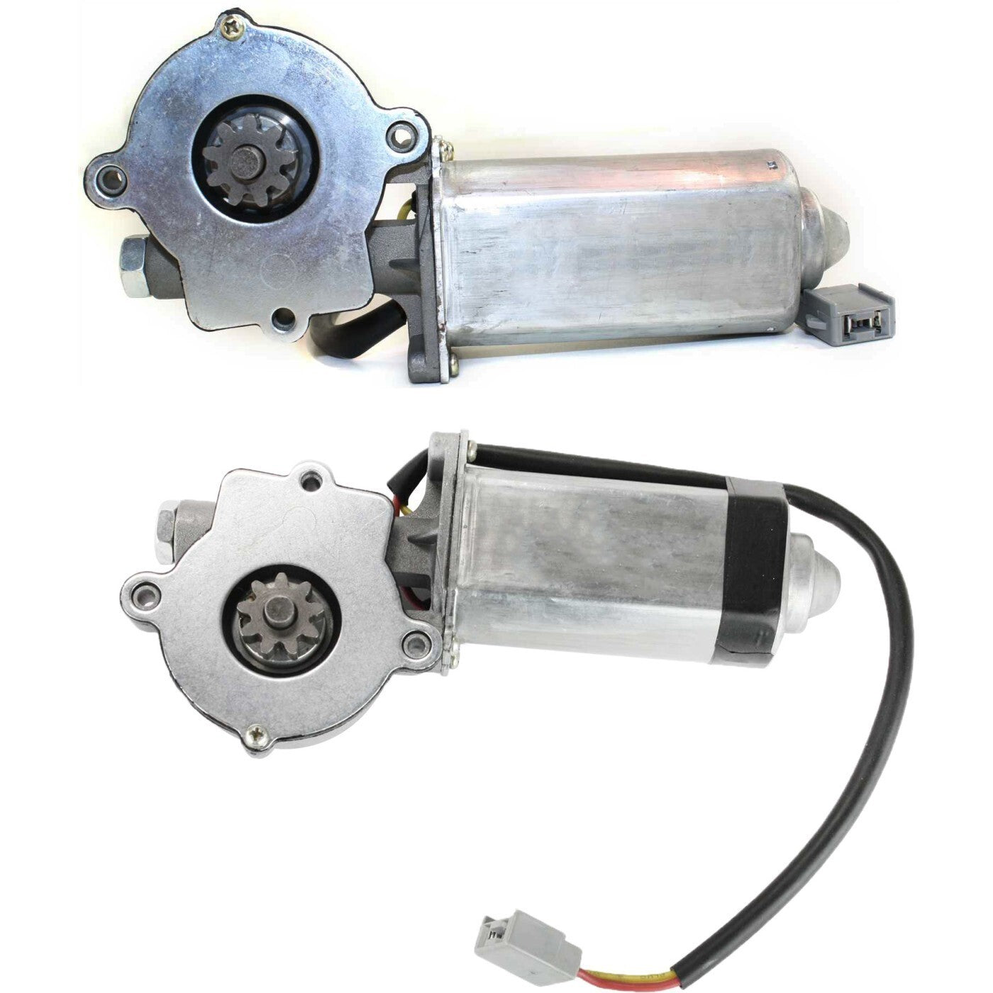 Window Motor For 1987-1993 Ford Mustang w/ 9-Tooth Gear Front LH & RH Set of 2