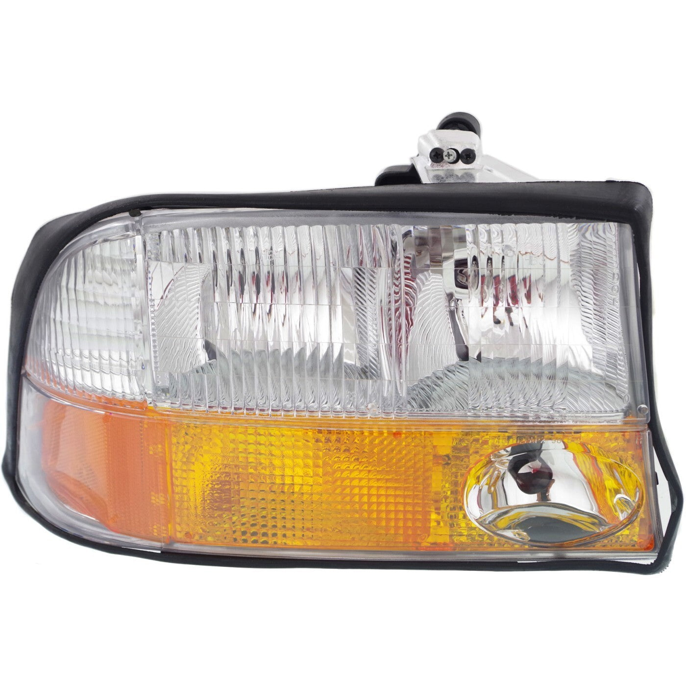 Left and Right Headlights For GMC Sonoma 1998-2004 Halogen w Bulbs w/ Fog Lights
