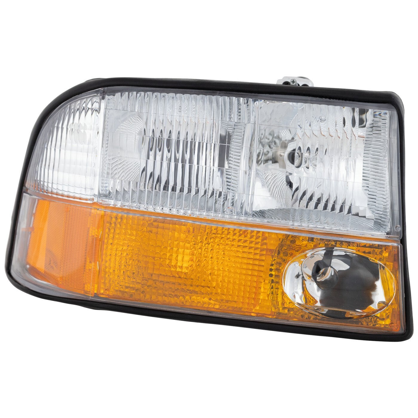 Left and Right Headlights For GMC Sonoma 1998-2004 Halogen w Bulbs w/ Fog Lights