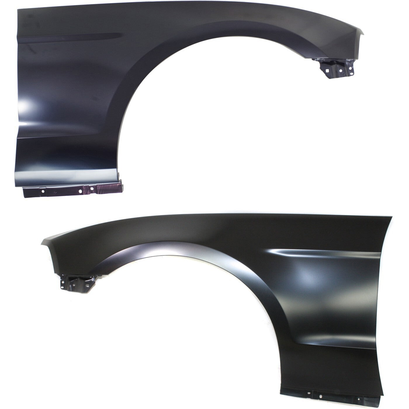 Fender Set For 2010-14 Ford Mustang Left & Right w/Mudguard Provisions CAPA 2Pc