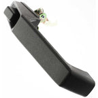 Door Handle Set For 1984-1996 Jeep Cherokee Front Black Plastic 2-Pcs