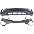 New Bumper Covers Fascias Set of 2 Front Upper for Kia Sorento 2011-2013 Pair