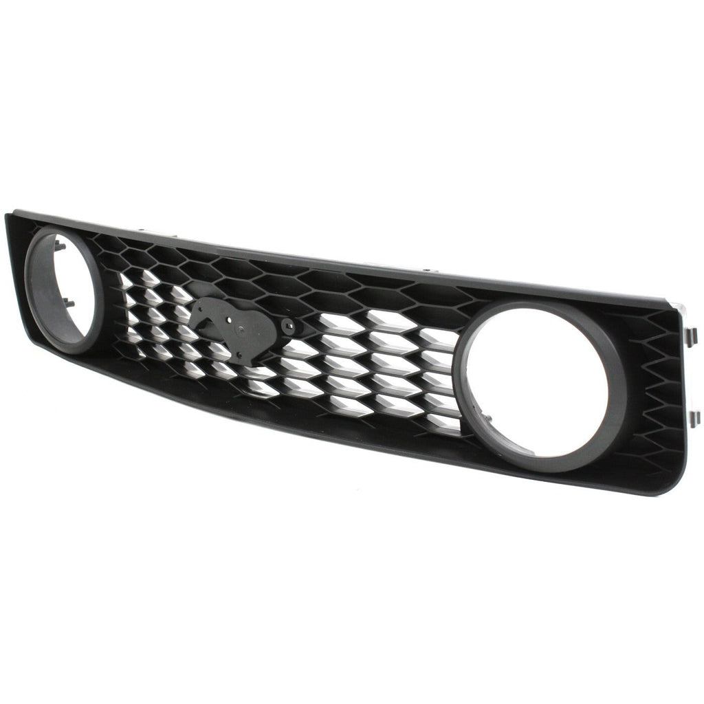 Grille For 05-09 Ford Mustang GT Deluxe/Premium 8Cyl 4.6L Textured Black Plastic