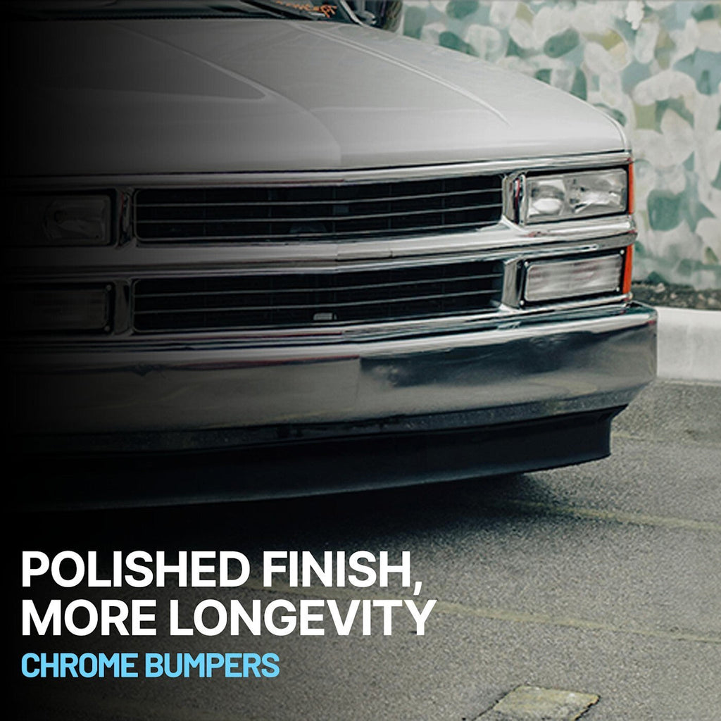 Bumper Kit For 2011-2014 Chevrolet Silverado 2500 HD Front Chrome Steel