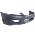 Front Bumper Cover For 2006-2007 Honda Accord Coupe w/ fog lamp holes Primed
