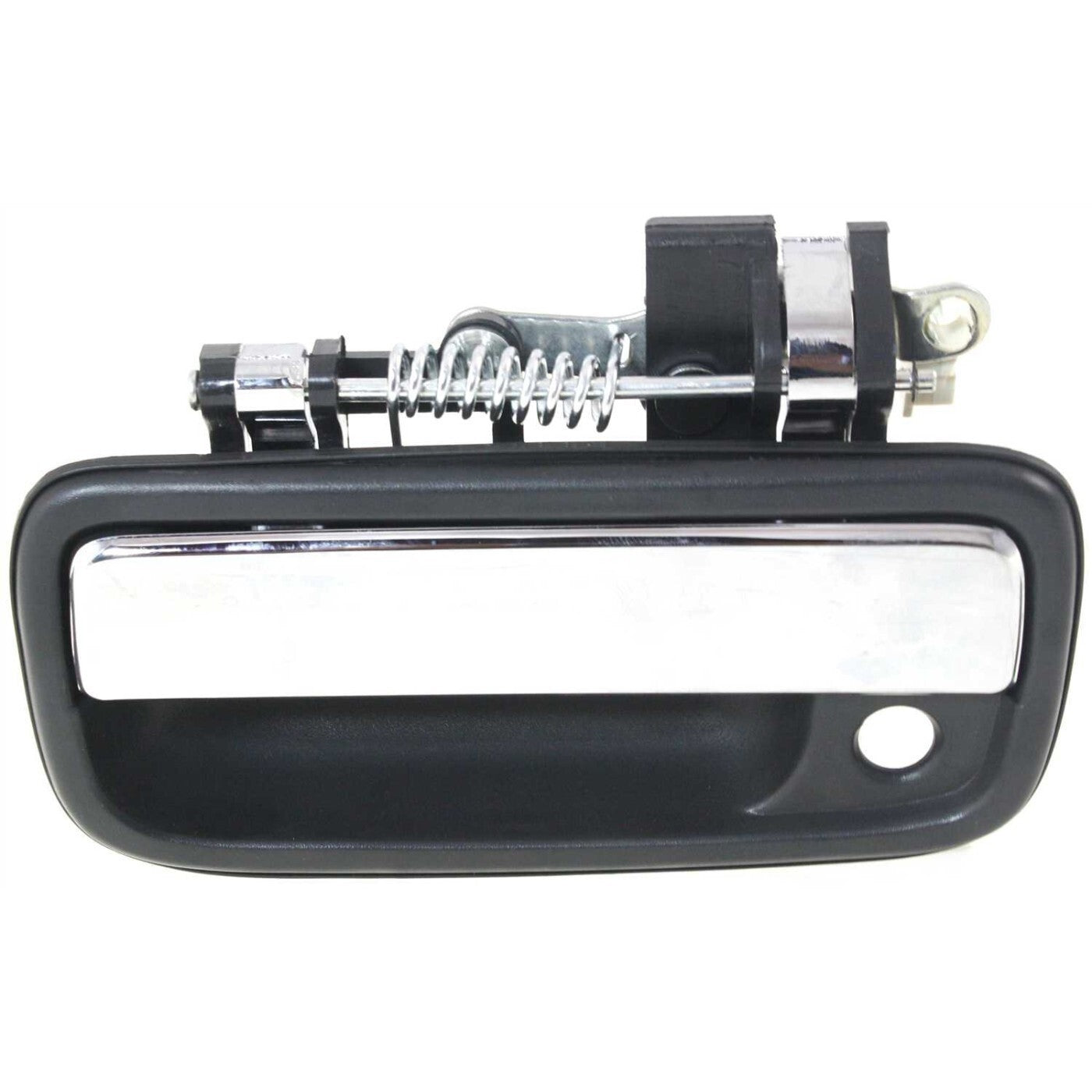 Chrome & Black Outside Exterior Door Handle Left/Right Pair Set for Tacoma Truck