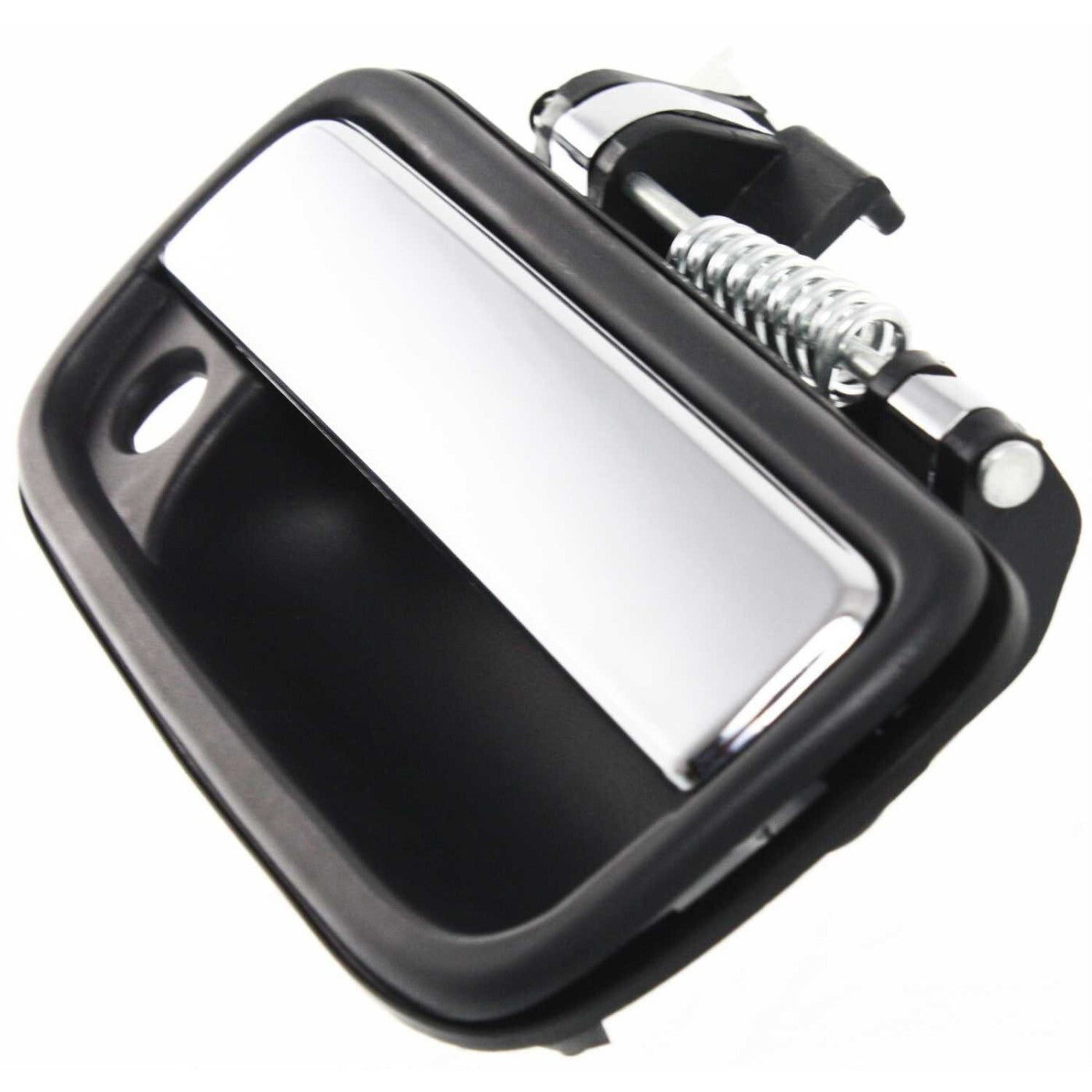 Chrome & Black Outside Exterior Door Handle Left/Right Pair Set for Tacoma Truck