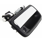 Chrome & Black Outside Exterior Door Handle Left/Right Pair Set for Tacoma Truck