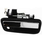 Chrome & Black Outside Exterior Door Handle Left/Right Pair Set for Tacoma Truck