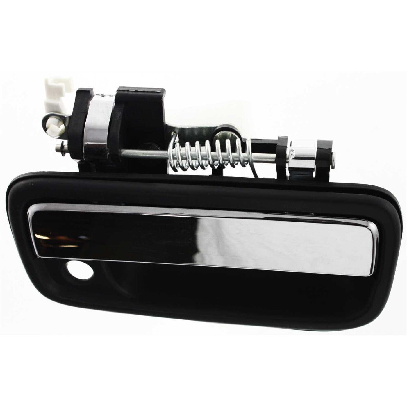 Chrome & Black Outside Exterior Door Handle Left/Right Pair Set for Tacoma Truck