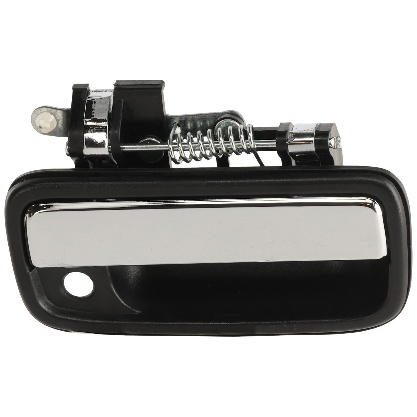 Chrome & Black Outside Exterior Door Handle Left/Right Pair Set for Tacoma Truck
