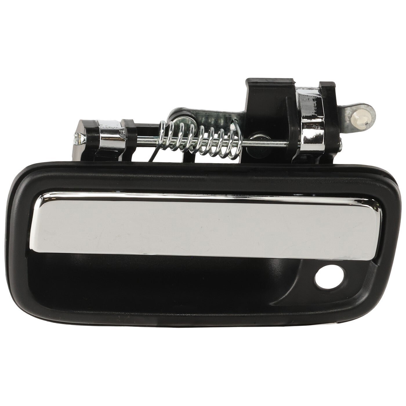 Chrome & Black Outside Exterior Door Handle Left/Right Pair Set for Tacoma Truck