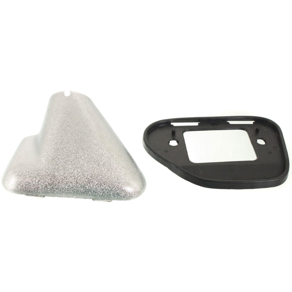 Manual Side View Mirrors Chrome Pair Set for 87-88 Toyota Pickup Truck 4Runner
