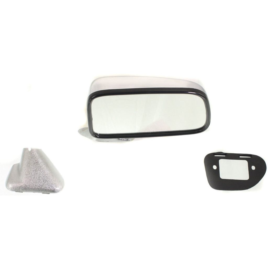 Manual Side View Mirrors Chrome Pair Set for 87-88 Toyota Pickup Truck 4Runner