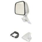 Manual Side View Mirrors Chrome Pair Set for 87-88 Toyota Pickup Truck 4Runner