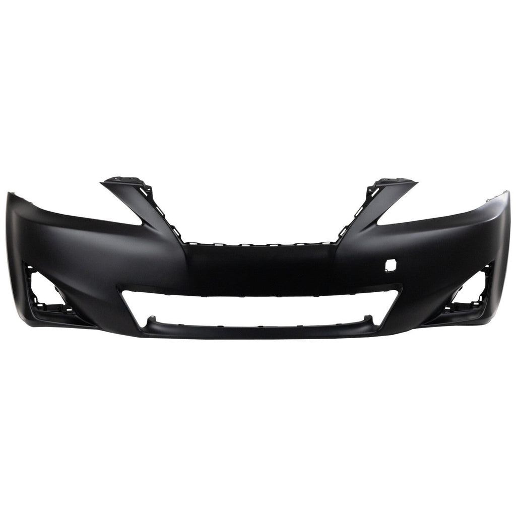 Front Bumper Cover For 2011-2013 Lexus IS250 w/ fog lamp holes IS350 Primed