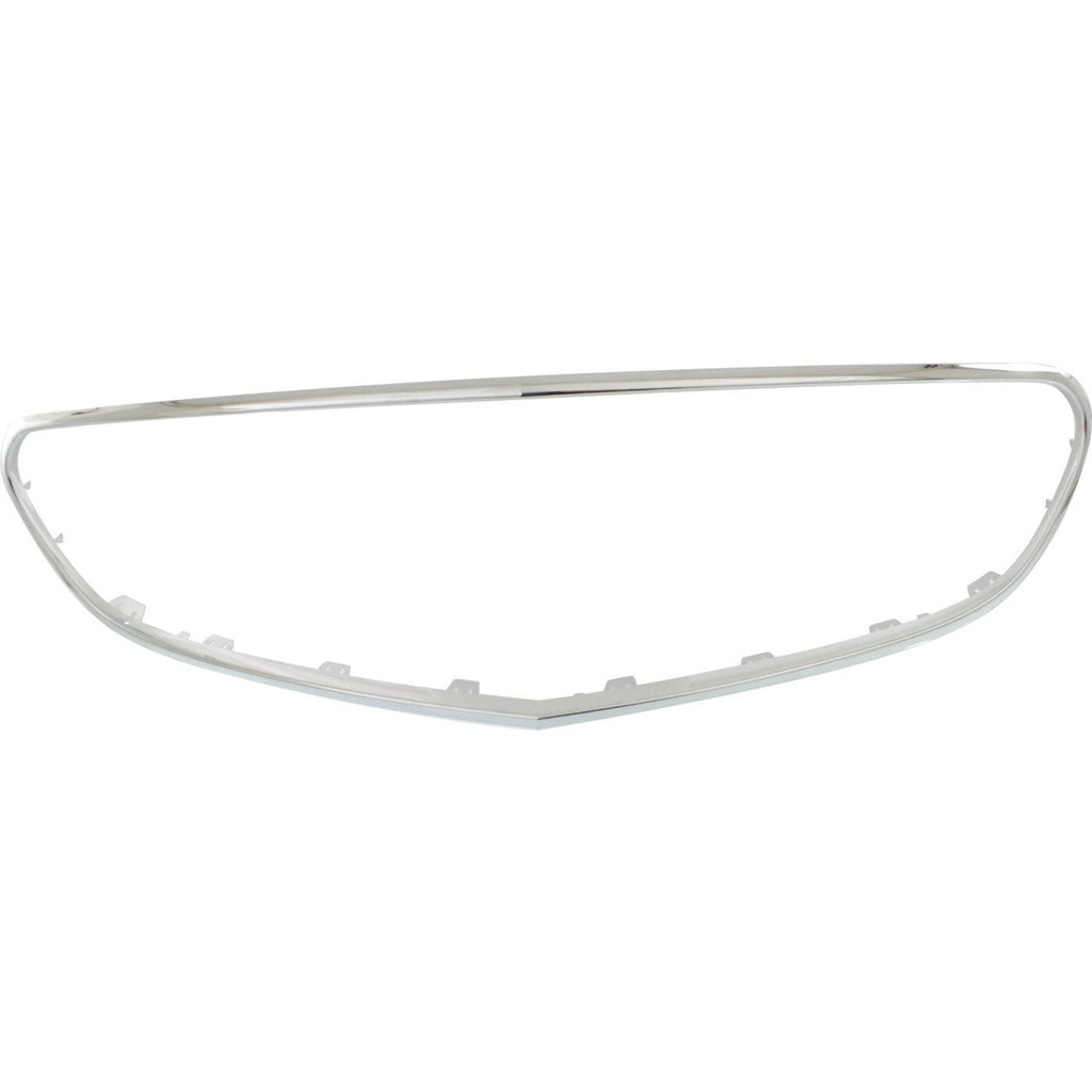 Grille Trim For 2014-2016 Mercedes Benz E350 Sedan Wagon Center Chrome
