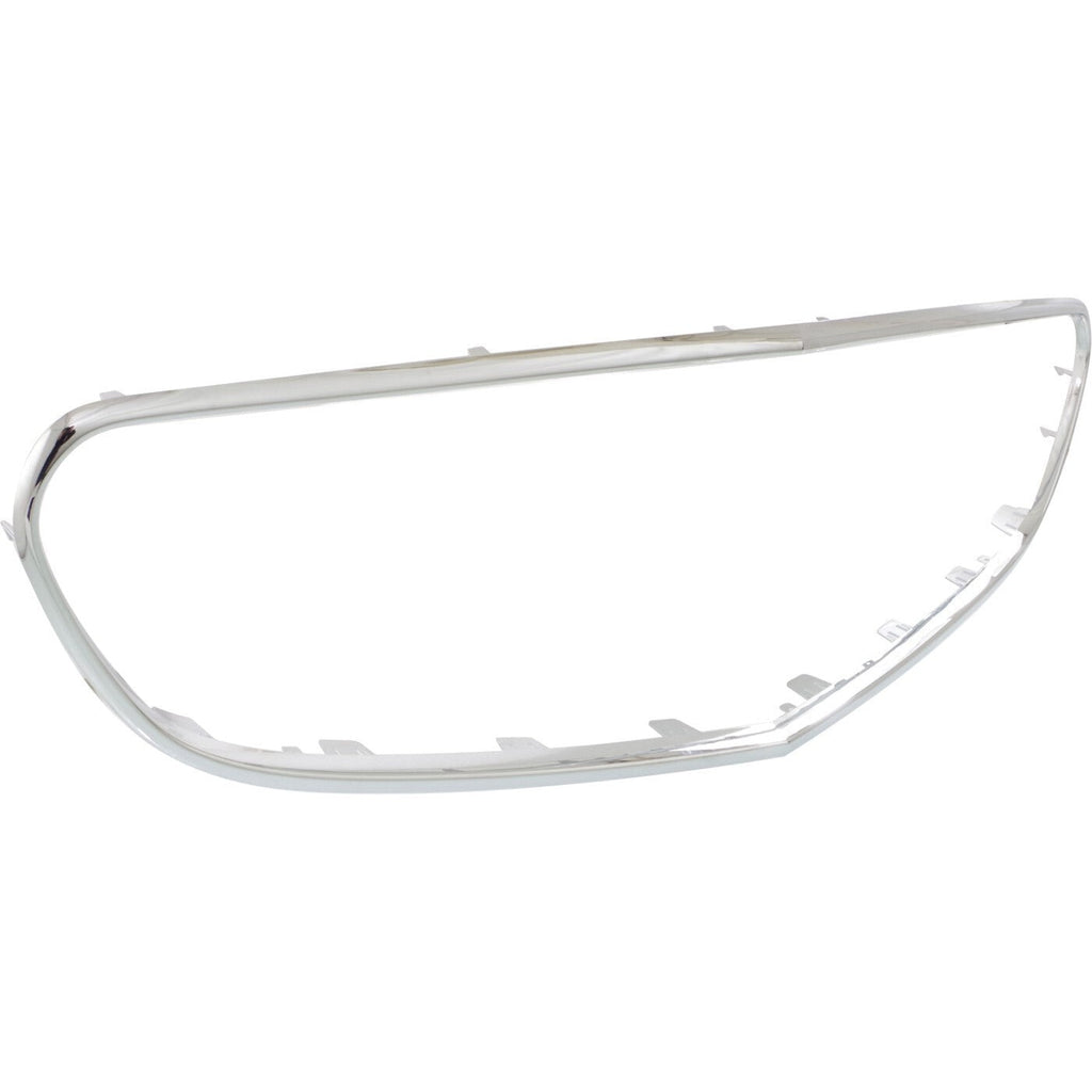 Grille Trim For 2014-2016 Mercedes Benz E350 Sedan Wagon Center Chrome