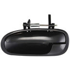 Exterior Door Handle For 96-2000 Honda Civic Set of 2 Rear Sedan Primed Plastic