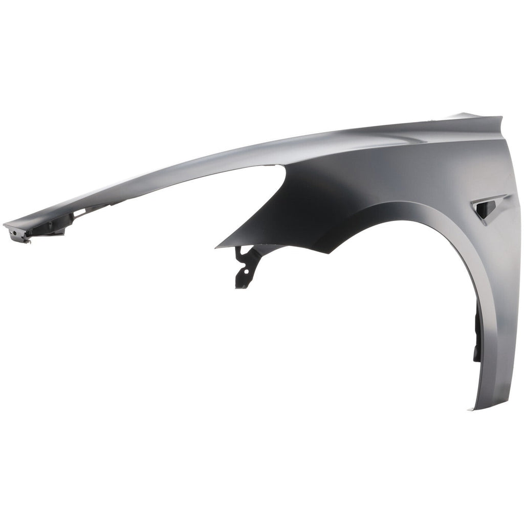 Fender For 2017 2018 2019 2020 2021 2022 2023 Tesla Model 3 Black Front Left
