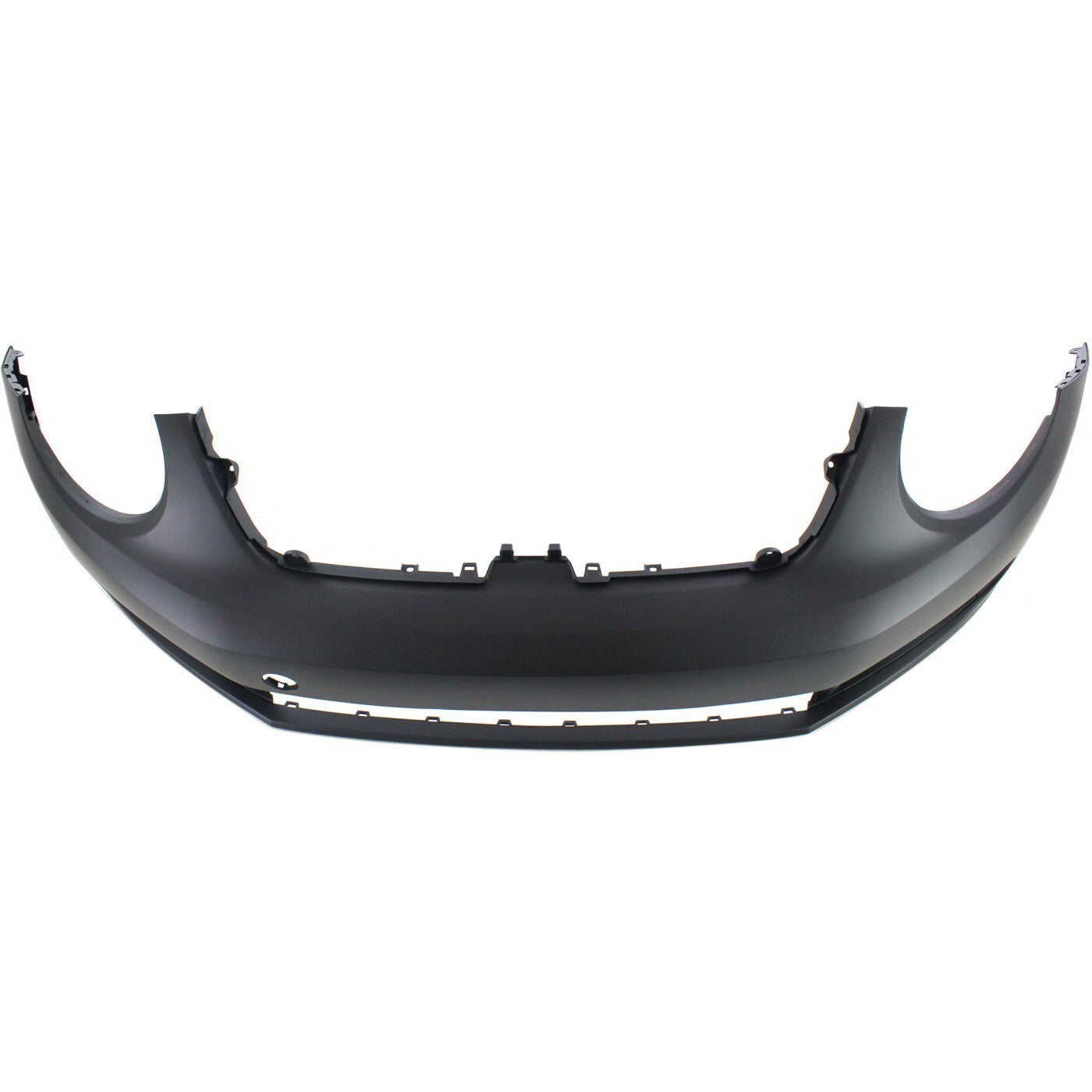 Front Bumper Cover For 2012-2019 Volkswagen Beetle Primed With Fog Lamp Holes