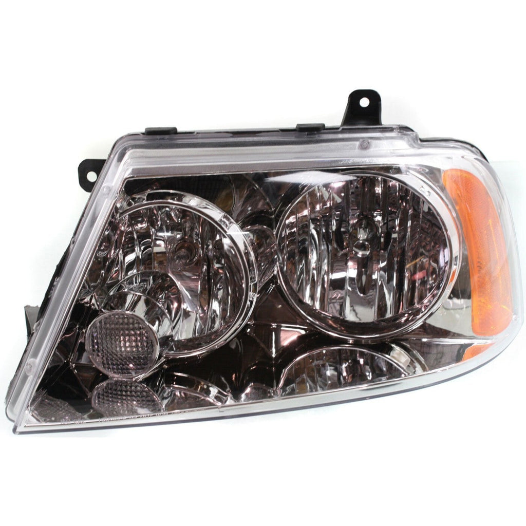 Headlight Set For 03-06 Lincoln Navigator Halogen With Bulbs FO2503209 FO2502209