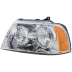 Headlight Set For 03-06 Lincoln Navigator Halogen With Bulbs FO2503209 FO2502209