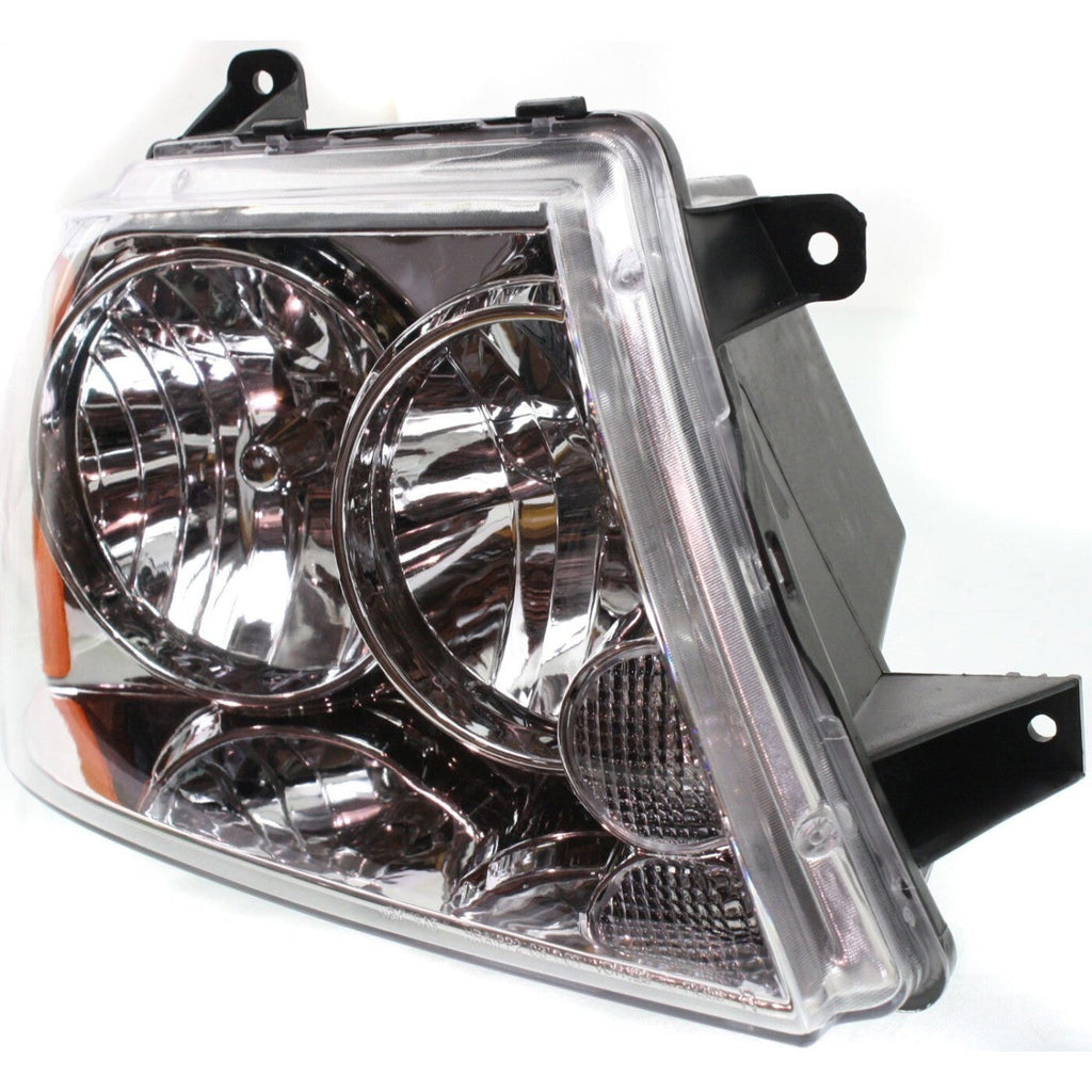 Headlight Set For 03-06 Lincoln Navigator Halogen With Bulbs FO2503209 FO2502209