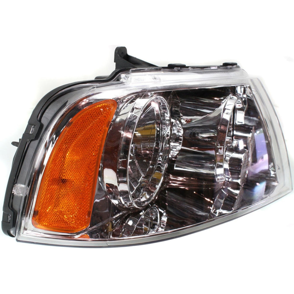 Headlight Set For 03-06 Lincoln Navigator Halogen With Bulbs FO2503209 FO2502209