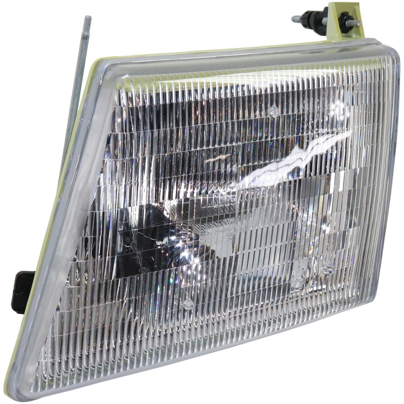 Left & Right Side Headlights For Ford E-350 Econoline 1992-1996 Halogen w/ Bulbs