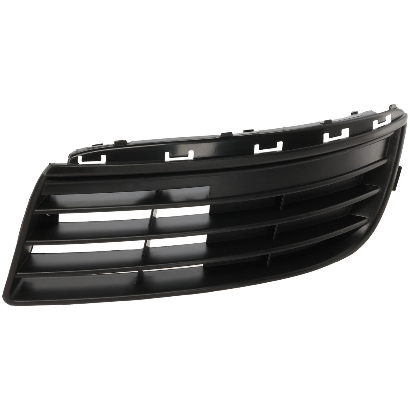 Bumper Grille For 2005-2010 Volkswagen Jetta Driver Side Textured Black Plastic