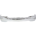 Front Bumper For 2000-2006 GMC Yukon Chrome Steel With Mounting Brackets