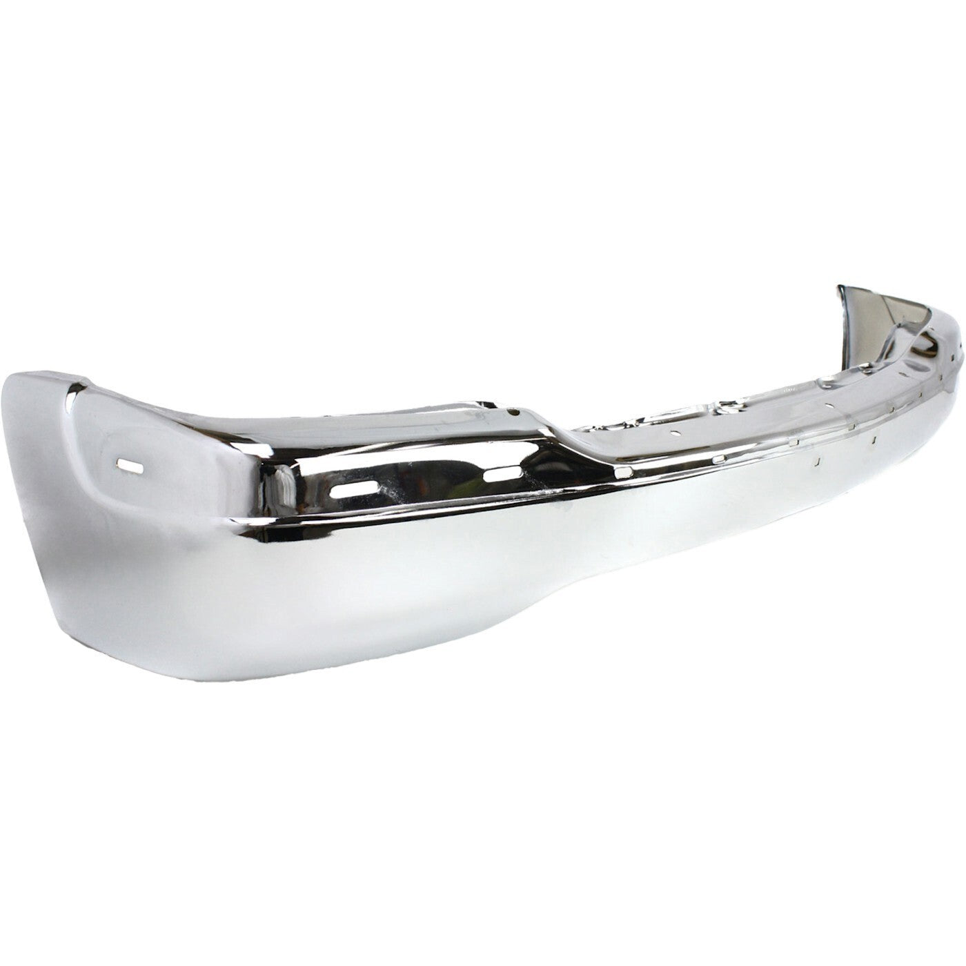 Front Bumper For 2000-2006 GMC Yukon Chrome Steel With Mounting Brackets