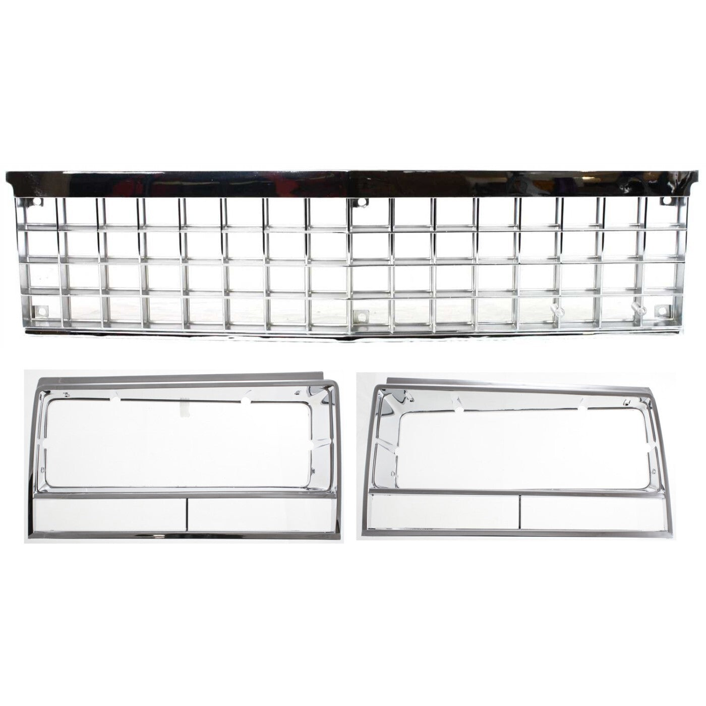 Grille and Headlight Door Kit For 1982-1987 Chevrolet El Camino 1982-1983 Malibu